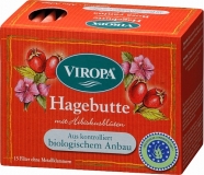 Rose Hip tea organic 15 tea bags - Viropa