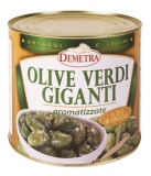 Giant green olives with herbs 2,5 kg - Demetra
