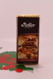 Milk chocolate with hazelnutz-raisins cream 35% 100 gr. - Pichler Chocolates Osttirol