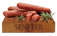 Mini Smoked Saugages with Chili Senfter 100 gr.