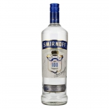 Smirnoff Triple Distilled 100 PROOF Vodka Blue Label 50,00 %  1,00 Liter