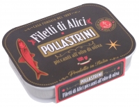 Anchovy Fillets in spicy sauce 100 gr. - Pollastrini