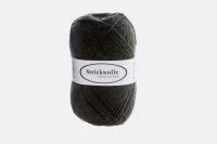 Sheep's wool knitting wool green 100 gr. Villgrater Natur