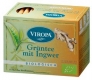 Green tea with ginger organic 15 tea bags - Viropa