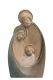 Sculpture Holy Family modern coloured - Wood Carvings Dolfi