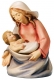 Maria Nativity Leonardo - Dolfi Wood Sculptures Val Gardena