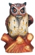 Owl Nativity Raffaello - Dolfi Sculptures Val Gardena