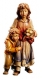 Sheperdess with child Nativity Matteo - Dolfi Wood Carvings