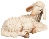 Lying sheep Nativity Matteo - Dolfi Sculptures Val Gardena