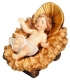 Baby Jesus with crib Nativity Matteo - Dolfi Wood Sculptures