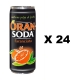 Oransoda 24 can x 330 ml. - Terme di Crodo Aperitivo Orange Soda