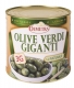 Giant green olives 3G natural 2,5 kg - Demetra